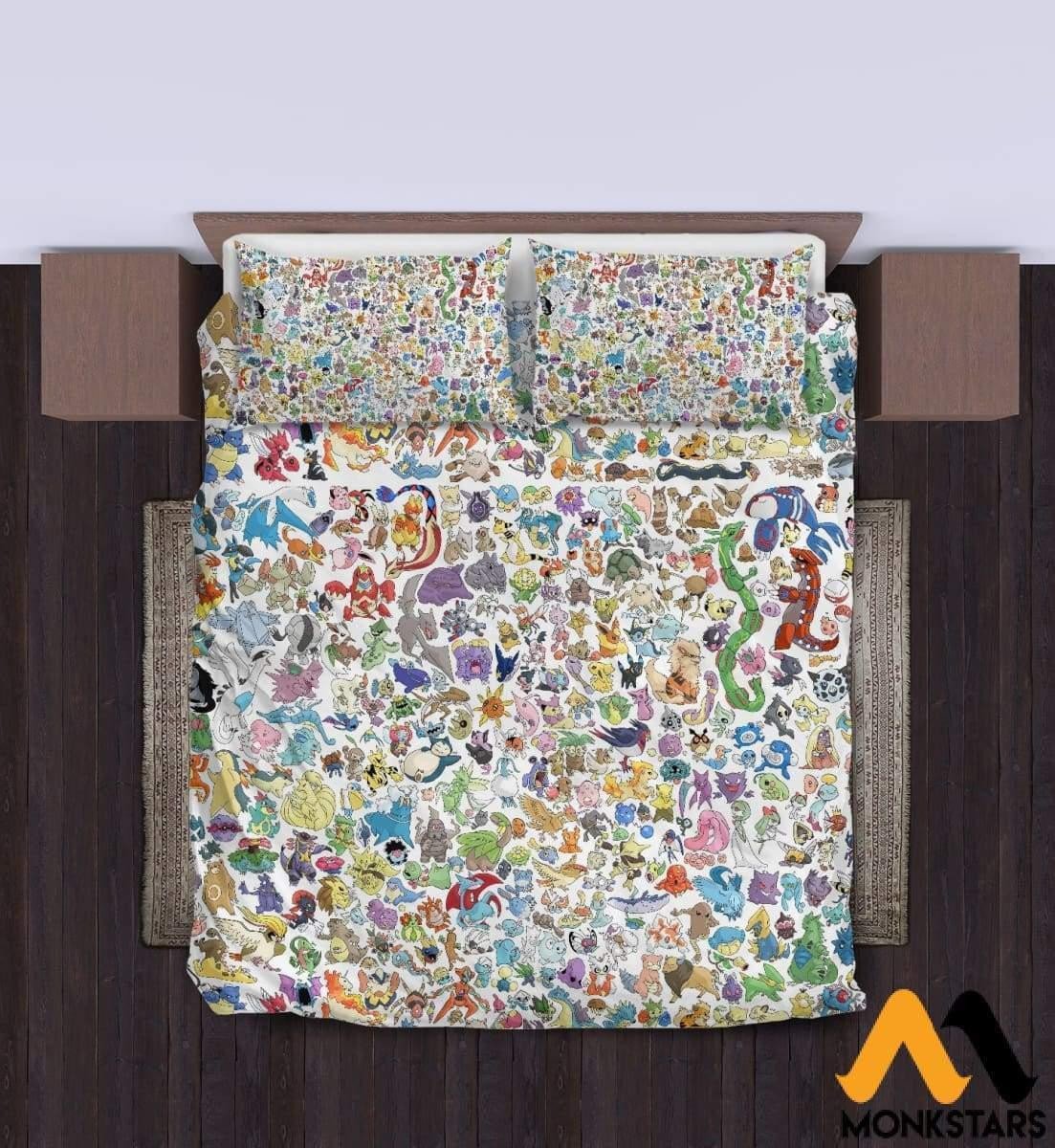 Bedding Set Pokemon
