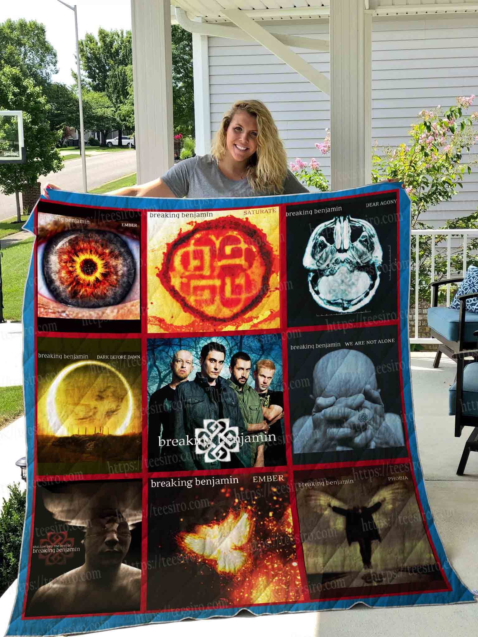 Breaking Benjamin All Season Plus Size Quilt Blanket