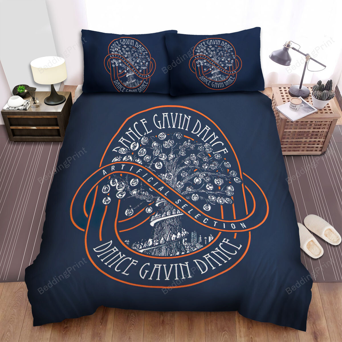 Dance Gavin Dance Logo Bed Sheets Duvet Cover Bedding Sets