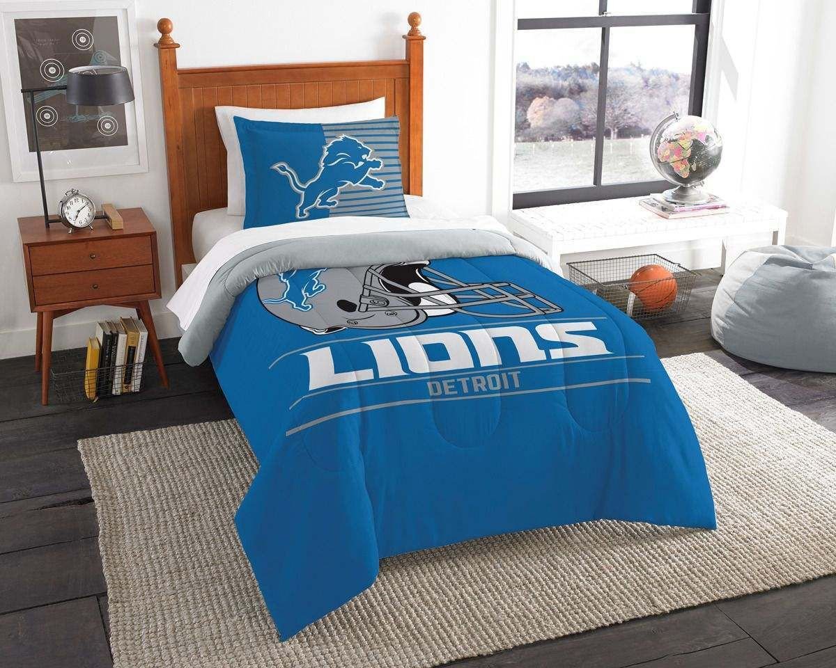 Detroit Lions Bedding Set (duvet Cover & Pillow Cases)