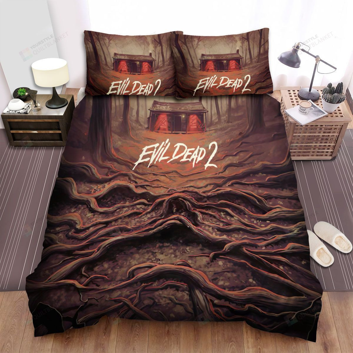 Evil Dead Ii Movie Poster 5 Bed Sheets Spread Comforter Duvet Cover Bedding Sets