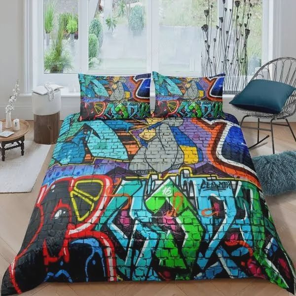 Graffiti Street Culture Bed Sheets Duvet Cover Bedding Sets