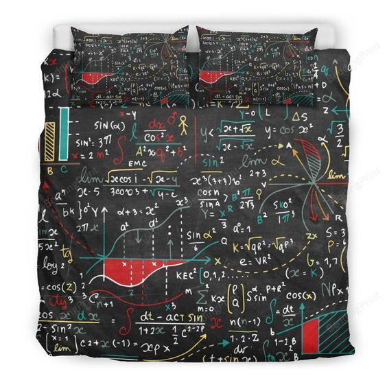 Math Bed Sheets Duvet Cover Bedding Sets