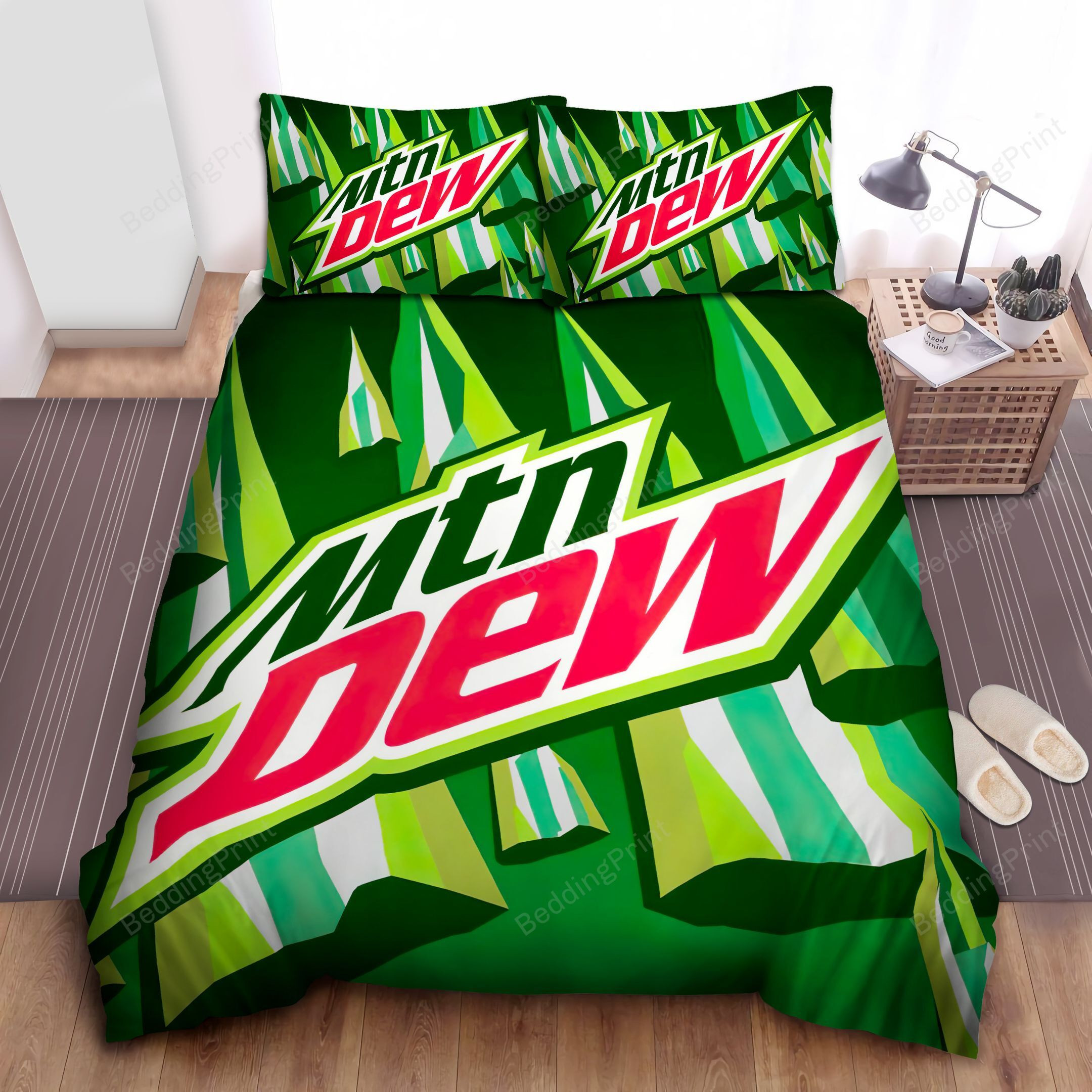 Mountain Dew Green Peak Bed Sheets Duvet Cover Bedding Sets
