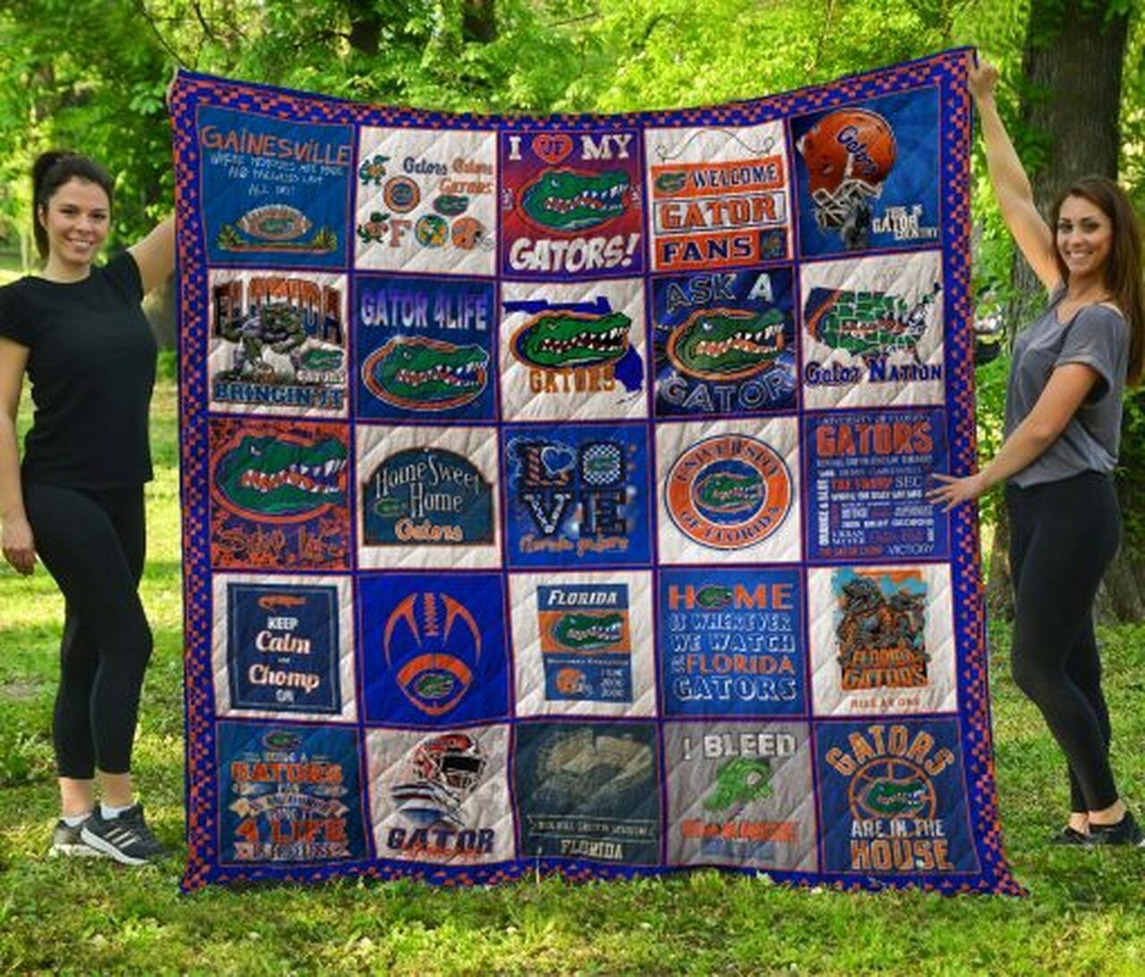 Ncaa Florida Gators Quilt Blanket 844