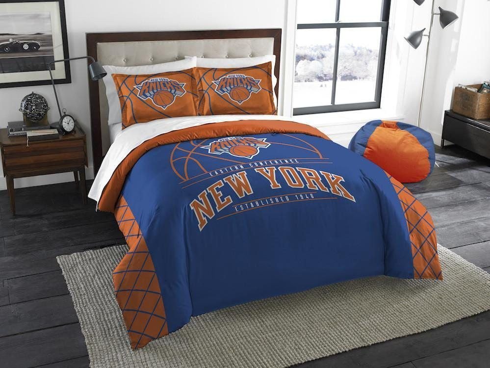 New York Knicks Bedding Set (duvet Cover & Pillow Cases)