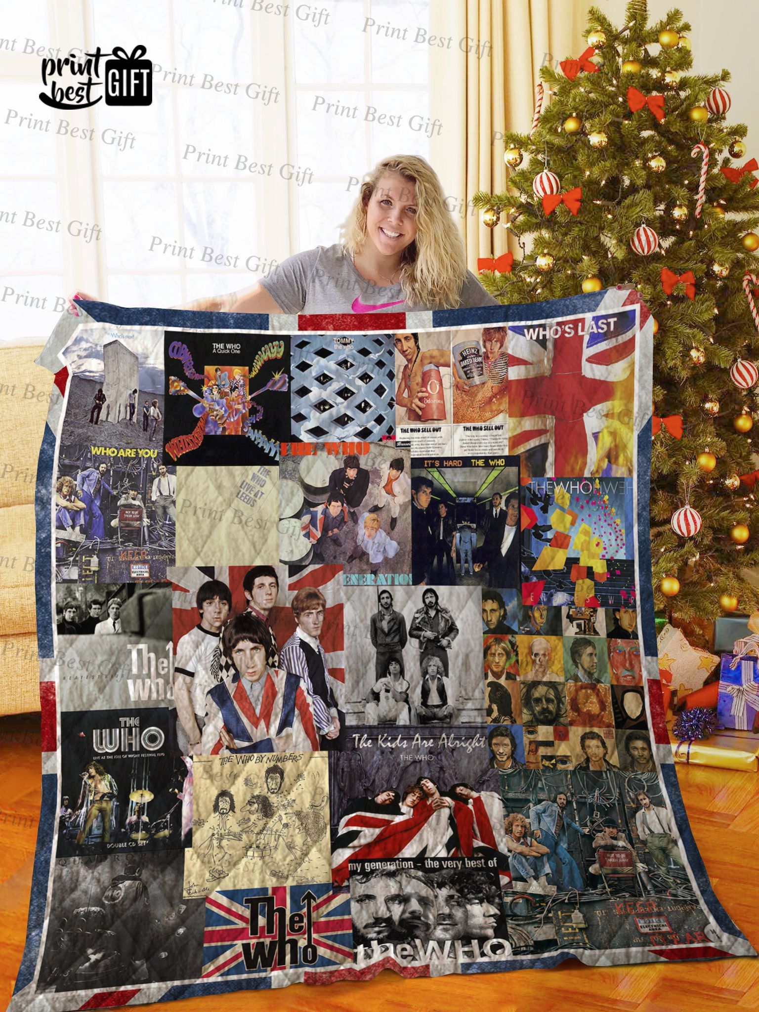 The Who Albums Cover Poster Quilt Ver 2