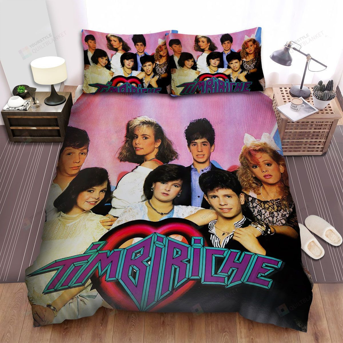 Timbiriche La Banda Timbiriche Album Bed Sheets Spread Comforter Duvet Cover Bedding Sets