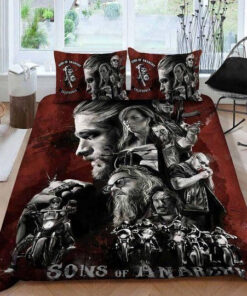 3d Sons Of Anarchy Duvet Cover Bedding Set