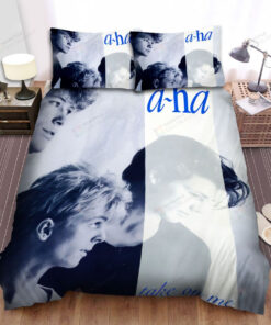 A-ha Music Band Take On Me Long Version Bed Sheets Spread Comforter Duvet Cover Bedding Sets