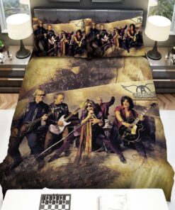 Aerosmith Performing Bed Sheets Duvet Cover Bedding Sets