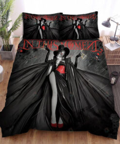 Album Black Widow In This Moment Bed Sheets Spread Comforter Duvet Cover Bedding Sets
