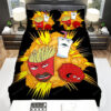 Aqua Teen Hunger Force Group Poster Bed Sheets Spread Duvet Cover Bedding Sets