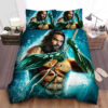Aquaman Solo Poster Bed Sheets Spread Comforter Duvet Cover Bedding Sets