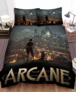 Arcane (2021) Movie Poster Bed Sheets Duvet Cover Bedding Sets