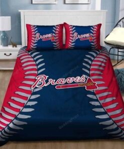 Atlanta Braves Bedding Set (duvet Cover & Pillow Cases)