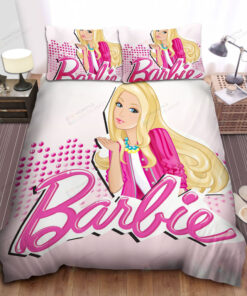 Barbie Bed Kiss Blow Sheets Spread Duvet Cover Bedding Sets