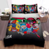 Basketball Logo Basketball Bed Sheets Duvet Cover Bedding Sets