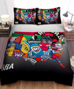 Basketball Logo Basketball Bed Sheets Duvet Cover Bedding Sets