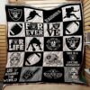 Bc Las Vegas Raiders Quilt Blanket Ver 03