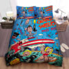 Beavis And Butt-head In Parody Vintage Film Poster Bed Sheets Spread Comforter Duvet Cover Bedding Sets