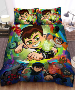 Ben 10 - Omnitrux Of Ben And Kevin Bed Sheets Duvet Cover Bedding Sets