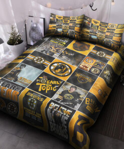 Boston Bruins Hockey V1 Bedding Set