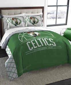 Boston Celtics Bedding Set (duvet Cover & Pillow Cases)