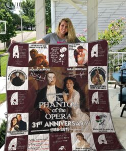 Broadway The Phantom Of The Opera Musical Quilt Blanket Ver 17-6