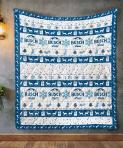Busch Latte Album Covers Quilt Blanket