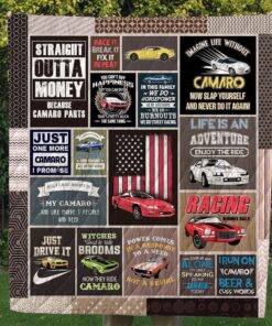 Camaro Quilt Blanket