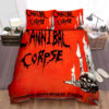 Cannibal Corpse Hammer Smashed Face Single Art Cover Bed Sheets Spread Comforter Duvet Cover Bedding Sets
