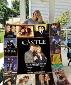 Castle Tv Series Quilt Blanket