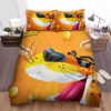 Cheetos Chester Cheetah & Hot Dogs Bed Sheets Spread Duvet Cover Bedding Sets