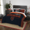 Chicago Bears Bedding Set (duvet Cover & Pillow Cases)