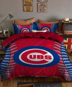 Chicago Cubs Bedding Set (duvet Cover & Pillow Cases)
