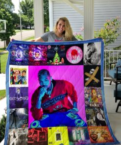 Chris Brown Style 2 Album Covers Quilt Blanket