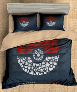 Custom 3d Pokemon Duvet Cover Bedding Set