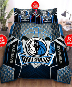Custom Name Dallas Mavericks Bedding Set Custom Name Dallas Mavericks Duvet Cover Custom Name Dallas Mavericks Nba Comforter Sets Tdv018
