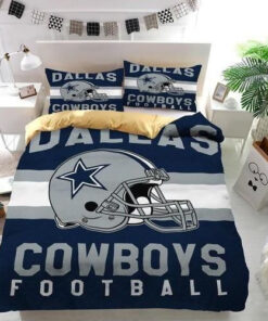 Dallas Cowboys Football Logo Helmet Bedding Set