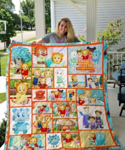 Daniel Tigers Neighborhood Quilt Blanket
