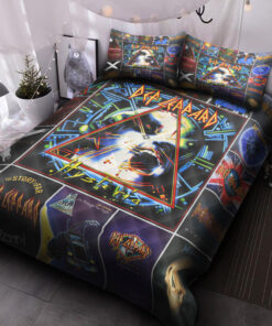 Def Leppard Quilt Bed Set