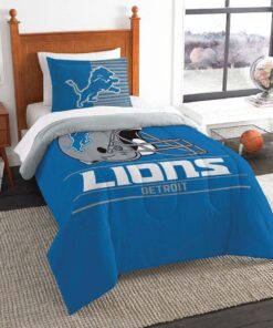 Detroit Lions Bedding Set (duvet Cover & Pillow Cases)