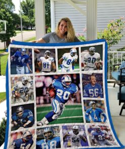 Detroit Lions Legends Quilt Blanket