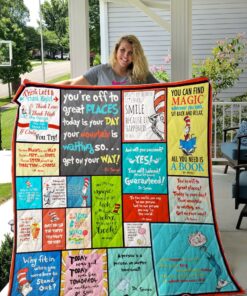 Dr Seuss Quilt Blanket 01