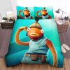 Fortnite Fishstick Skin Portrait Bed Sheets Spread Duvet Cover Bedding Sets