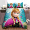 Frozen Anna Original Figure Bed Sheets Duvet Cover Bedding Sets