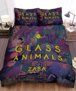 Glass Animals Zaba Album Cover Bed Sheets Spread Comforter Duvet Cover Bedding Sets