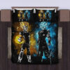 Goku And Vegeta Of Dragon Ball Bedding Set Duvet Cover Pillow Cases