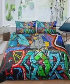 Graffiti Street Culture Bed Sheets Duvet Cover Bedding Sets